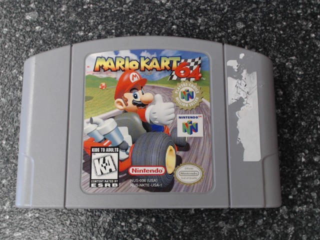 Mario kart players choice n64