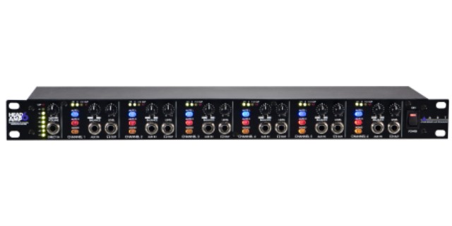 Art head amp 6 channel headphone mixer