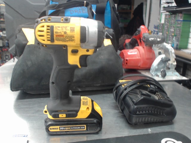 Impact driver dewalt avec batterie 1.3ah