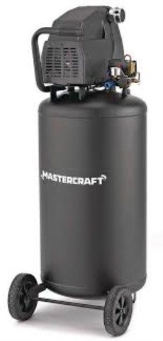 Compresseur mastercraft 26gal noir