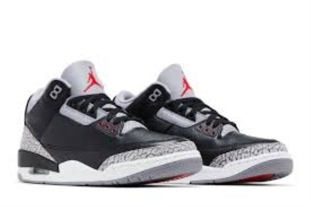 Air jordan retro 3 black cement