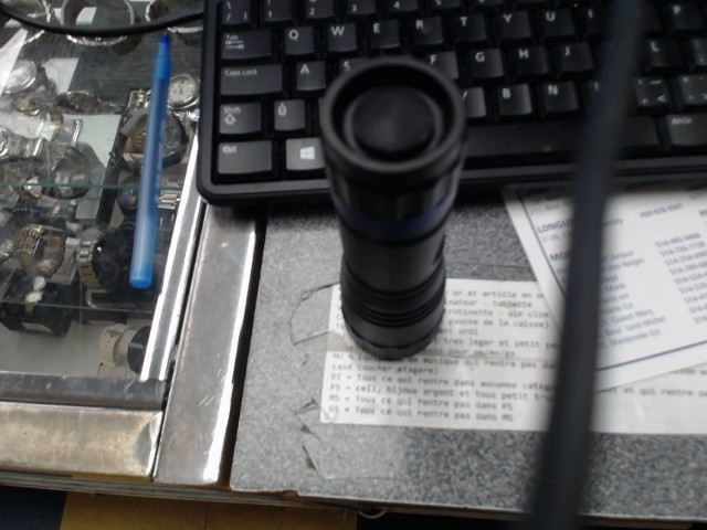 Lumierre de poche led metal