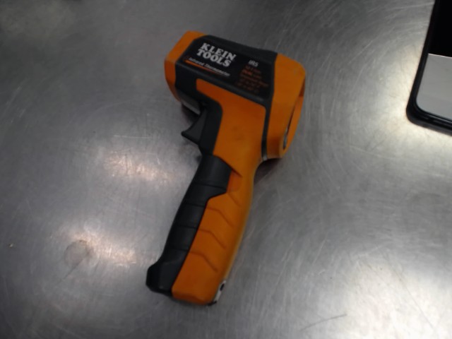Thermometre infrarouge orange