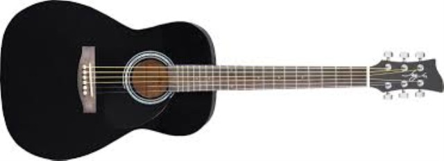 Guitare  acoustique noir