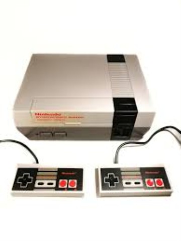 Nintendo nes avec power et manette