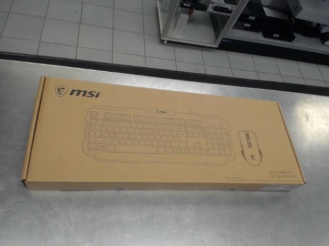 Combo clavier souris msi