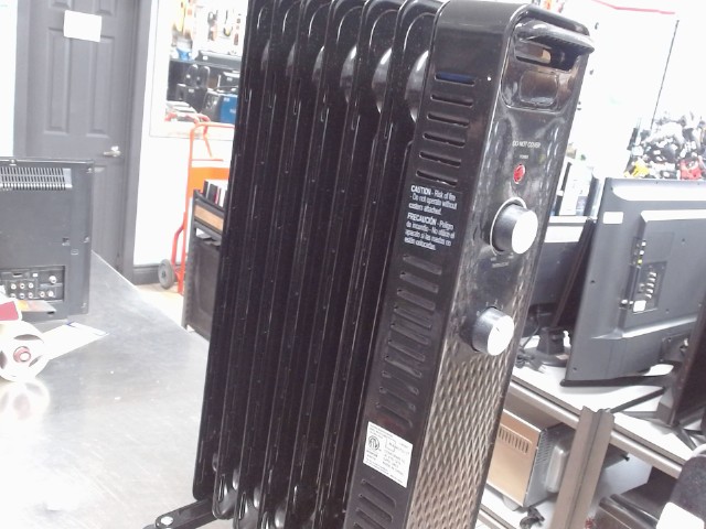 Radiateur chauffant a huile