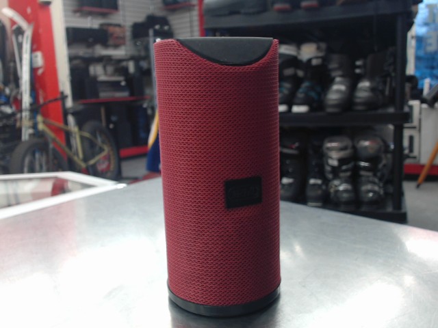 Haut praleur portatif rouge