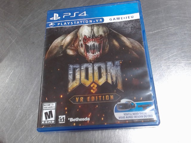 1xjeux ps4 doom 3