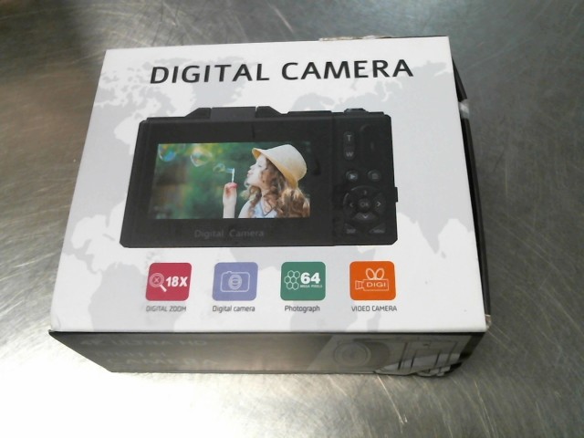 Camera digital noir avec acc