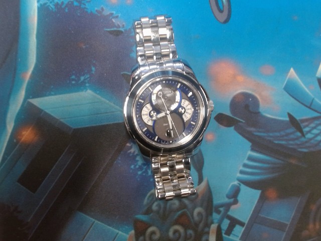 Montre citizen couleur silver/bleu