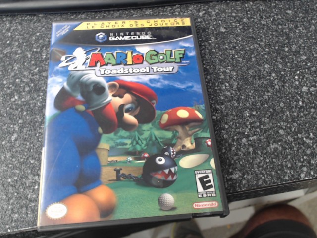 Mario golf toadstoll tour gamecube