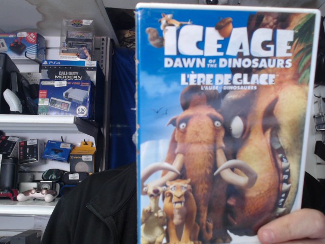 L'ere de glace l'aube des dinosaures