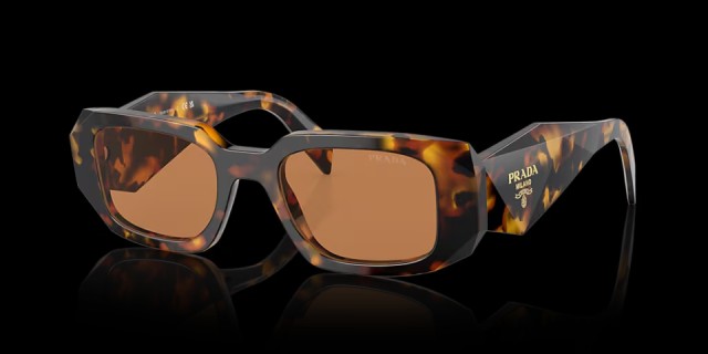 Prada square leopard style sunglasses
