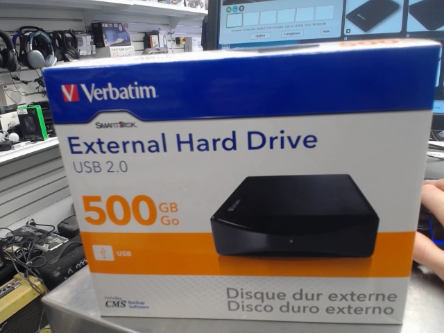 Disque dur externe sub 2.0 500gb