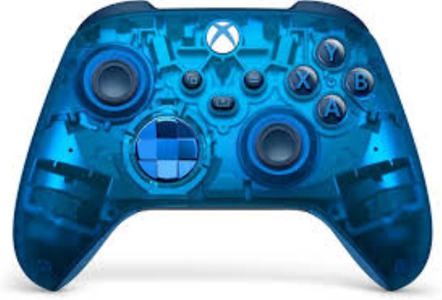 Manette de xbox serie bleu dans boite