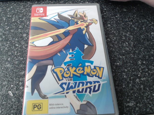 Pokemon sword (euro) switch