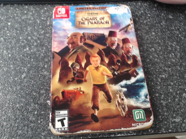 Tintin cigars of the pharaoh switch