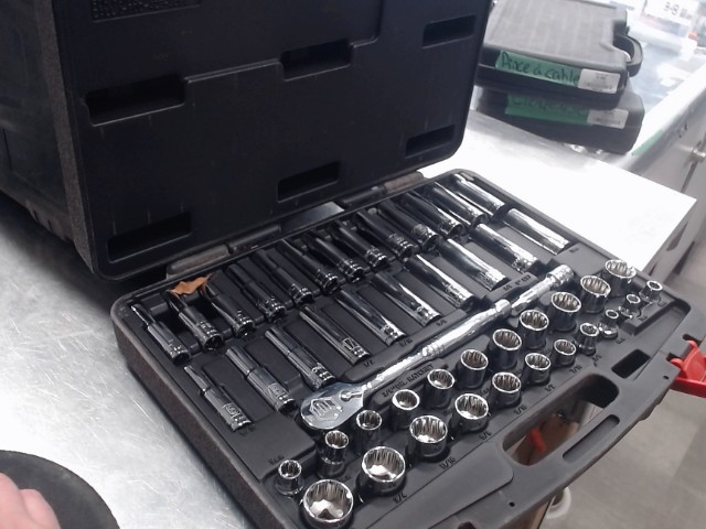 Kit de ratchet+douilles
