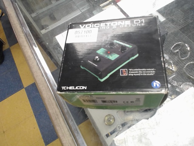 Voicetone d1 doubling and detude pedal