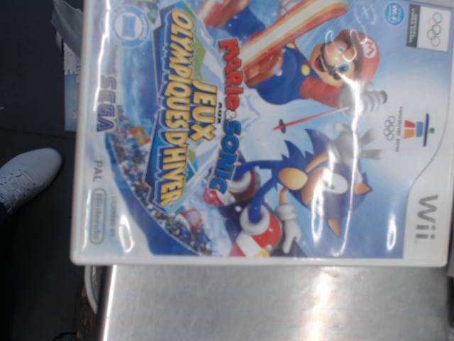 Mario sonic aux jeux olympique d'hiver