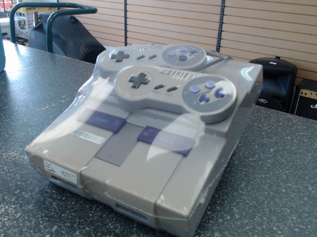 Snes avec fils et 2 man