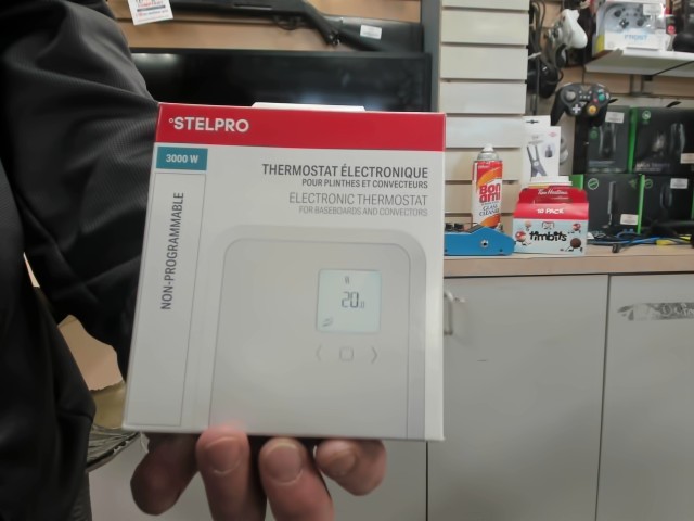 Thermostat 3000w non-prog