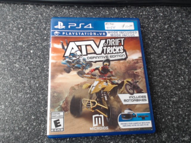 Atv drift & tricks ps4