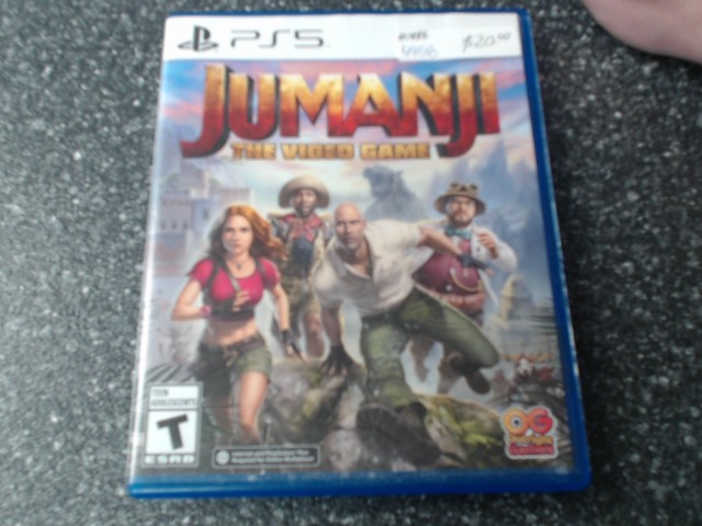 Jumanji the video game ps5
