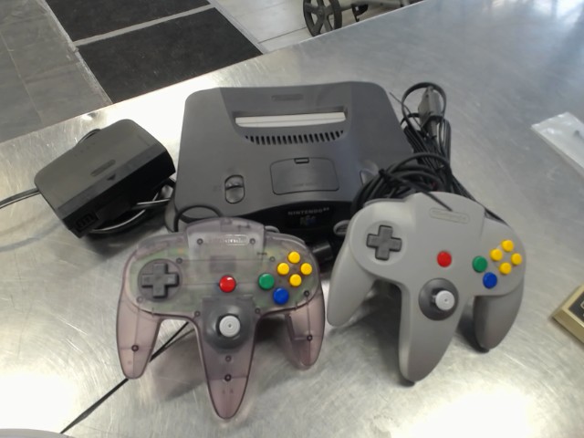 Console+2man+fils nintendo 64