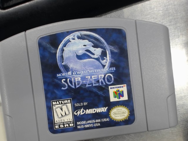 Mortal kombat mythologies sub-zero