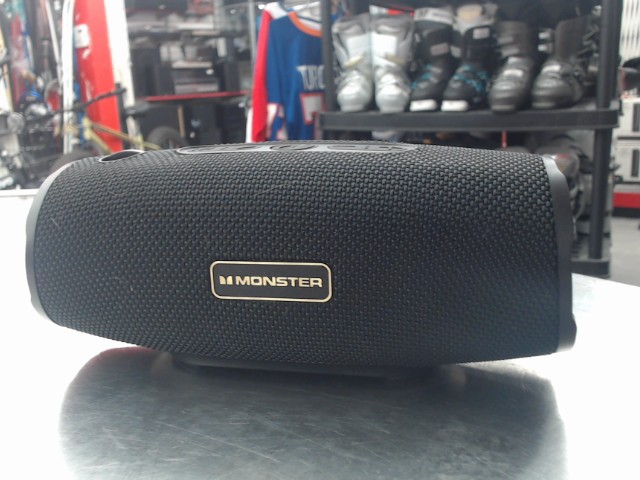 Haut-parleur portatif noir sans fil 40w