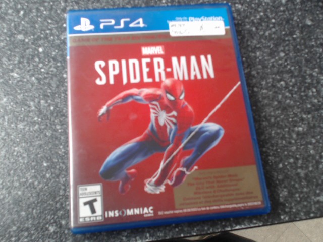 Spiderman ps4