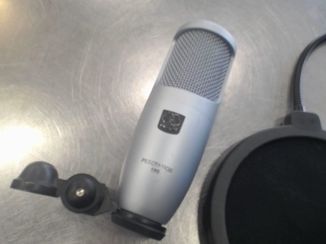 Microphone condensateur + fil. pop