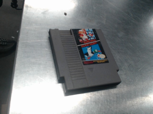 Mario bros / duck hunt nes cartridge