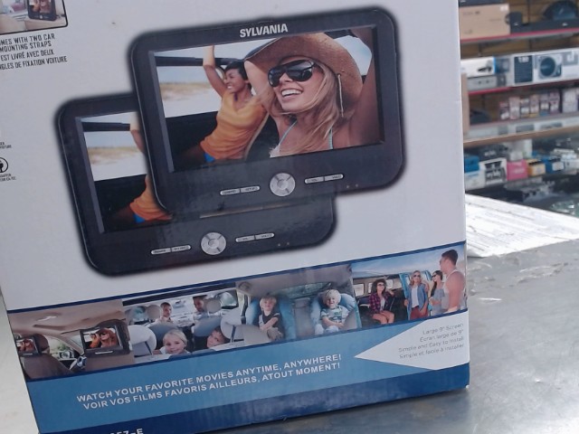 Dvd portatif double neuf pour voiture