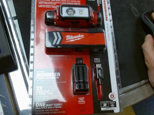 Milwaukee headlamp usb rechargeable new