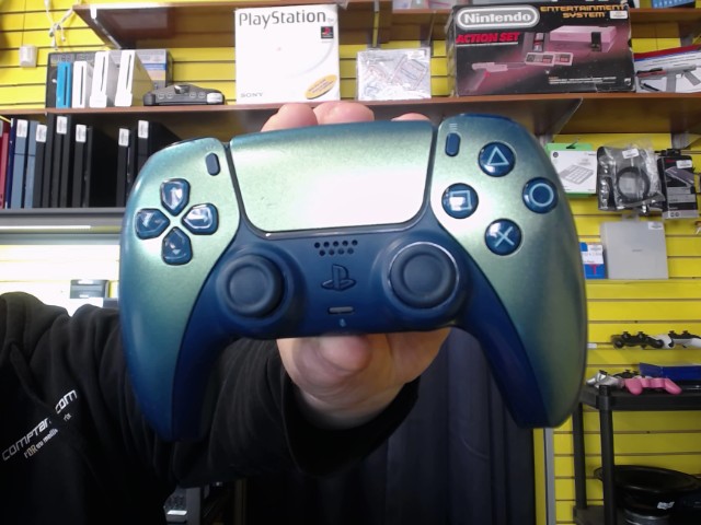 Manette playstation 5 turquoise brillant