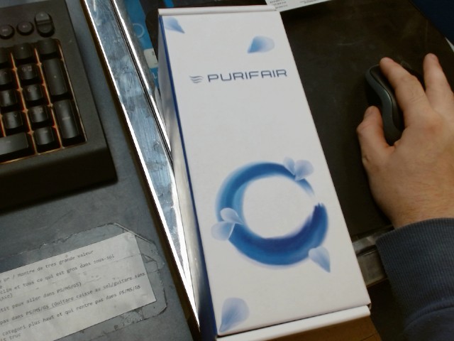 Air purifier new open box