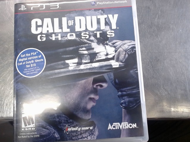 Call of duty ghosts