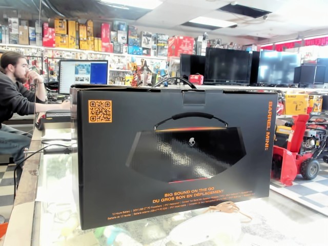 Speaker blutooth barrel mini neuf