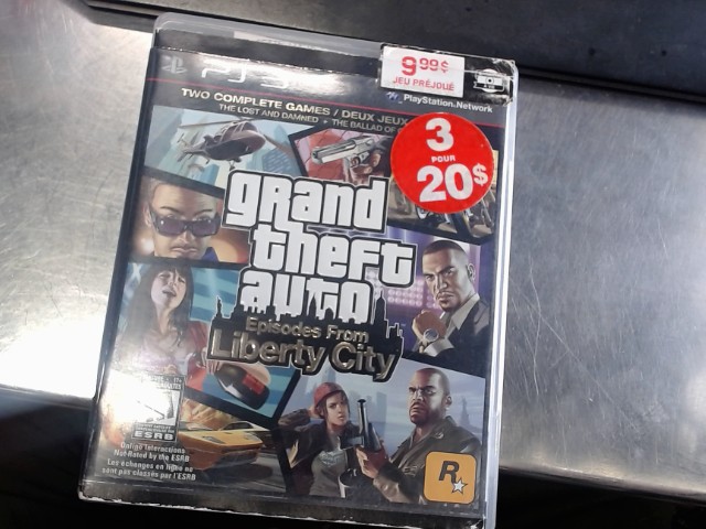 Grand theft auto episode liberty