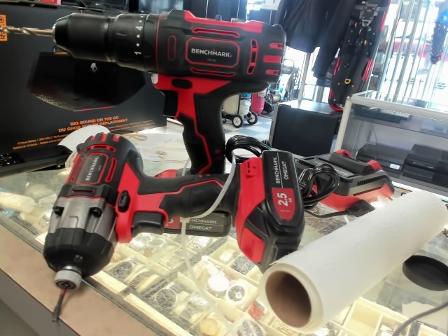 Kit drill+impact+2batt+char