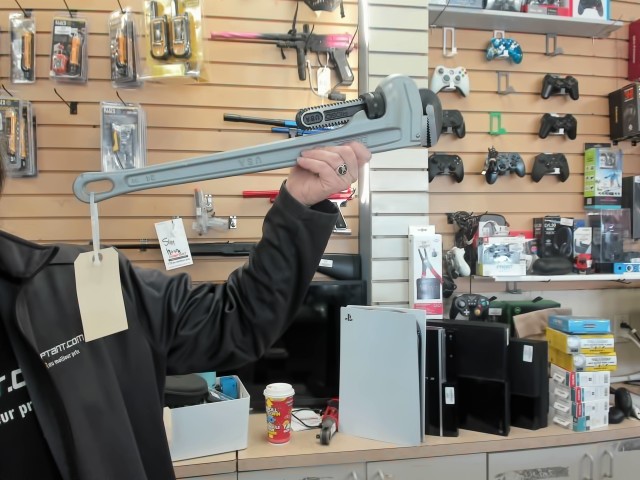 Wrench aluminum 24po