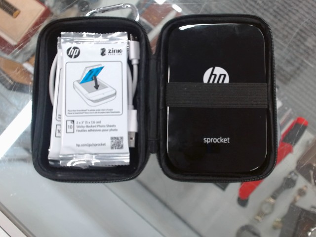 Photo printer + 3x photo sheets