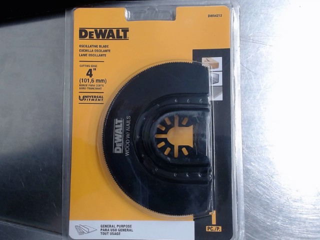 Lame oscillante demilune tout usage