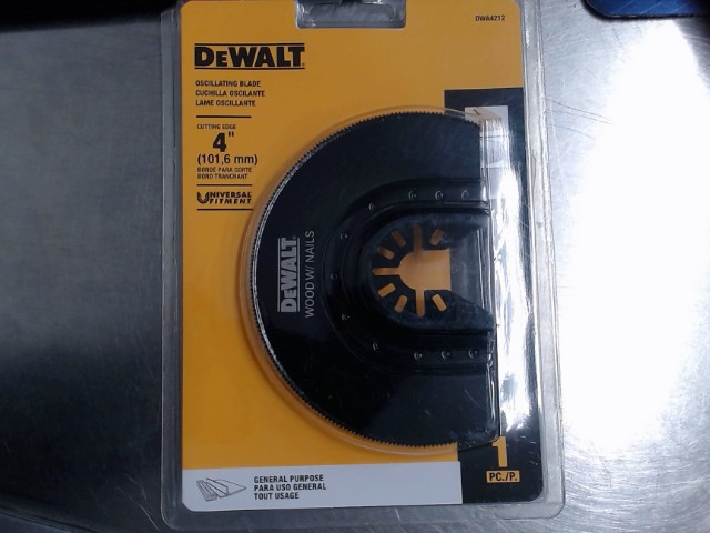 Lame oscillante demilune tout usage