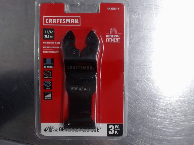 Pack 3 lame oscillante 1-1/4� tout usage