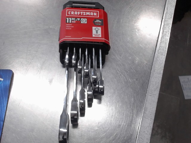 Kit de 11 ratchet wrench sae