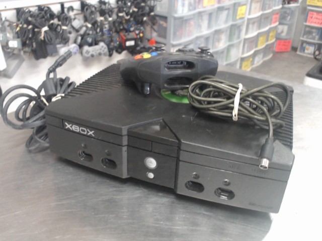 Console xbox first gen+man+fil